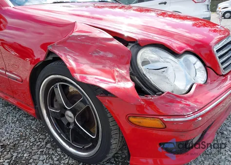 2006 Mercedes-Benz C 230 Sport from USA, damaged, VIN WDBRF52H36F730754